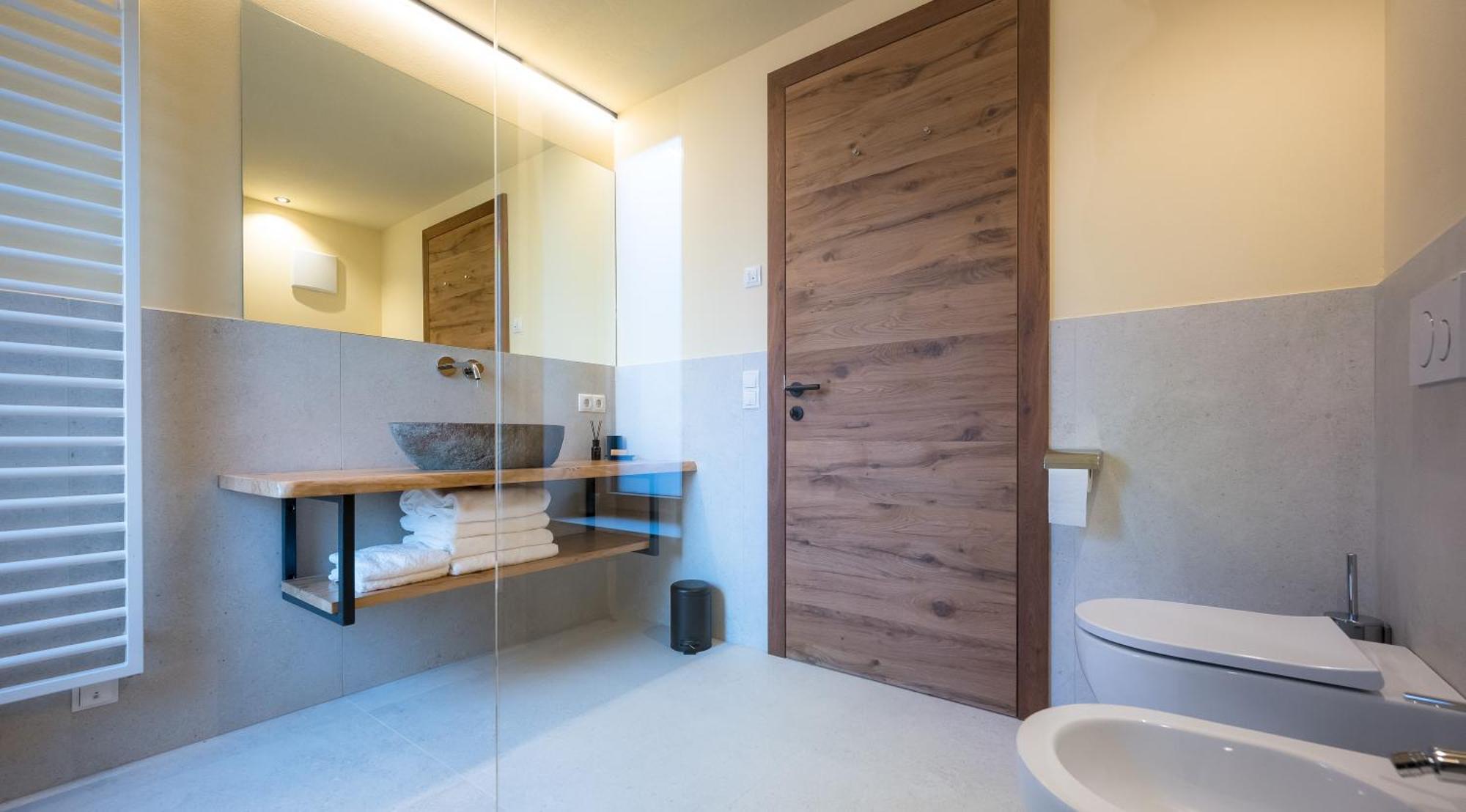 Gestuet Feuerstein- Lanznasterhof Apartment Prato all'Isarco ภายนอก รูปภาพ